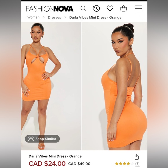 Fashionnova Darla Vibes Mini Dress - Picture 2 of 7